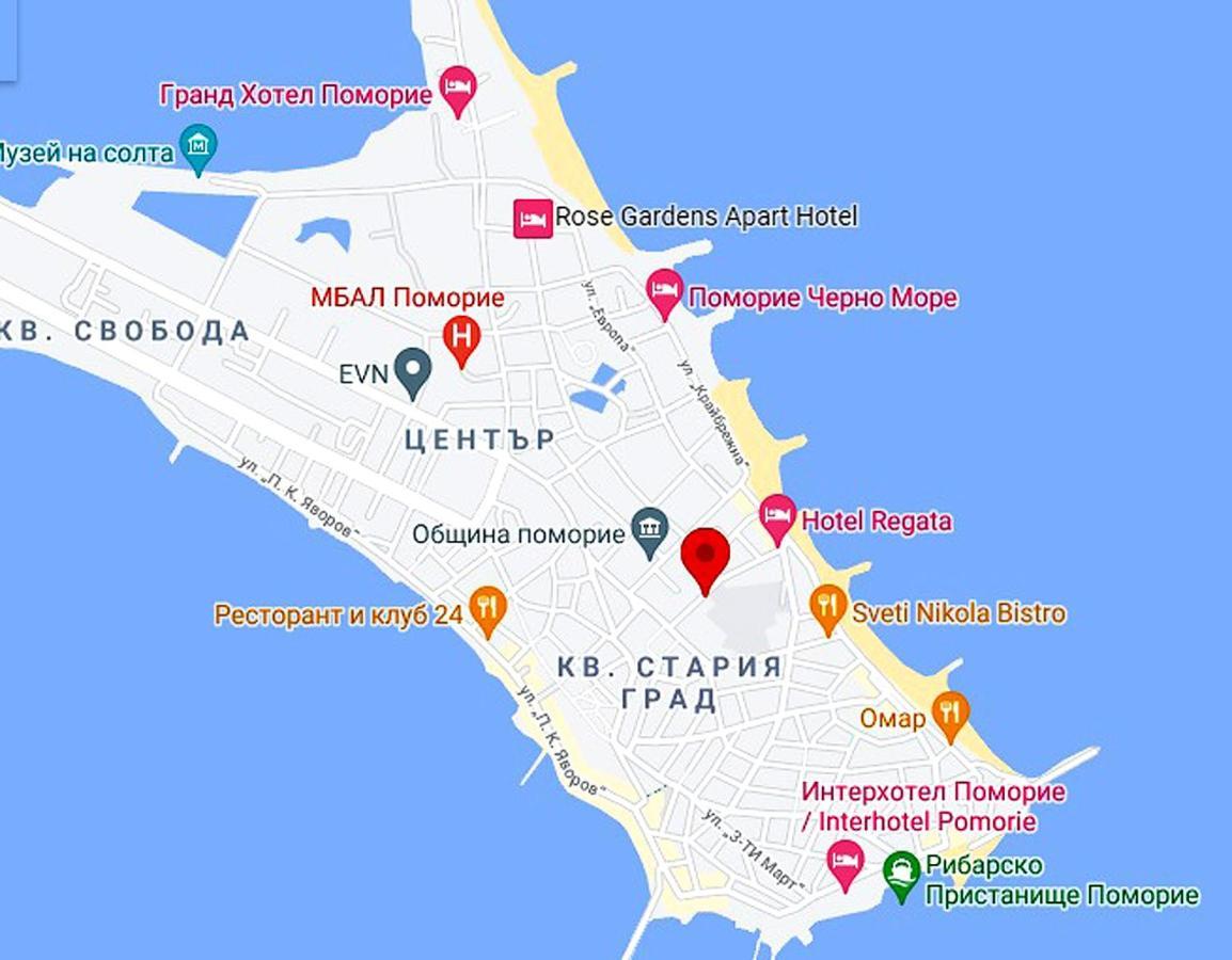 Апартамент Кънтри-Лариса Поморие Экстерьер фото